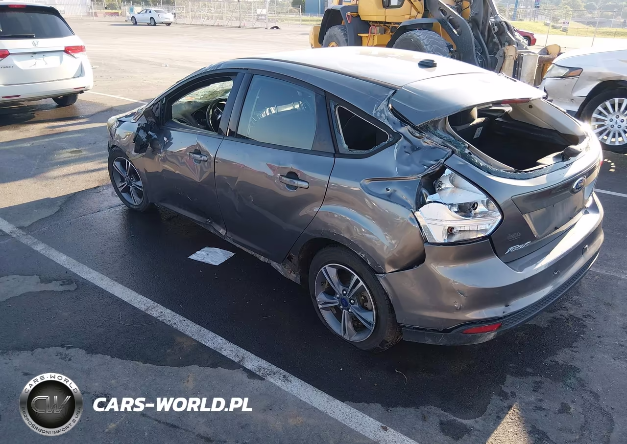 2014 Ford Focus Se VIN:1FADP3K29EL373143 - 3