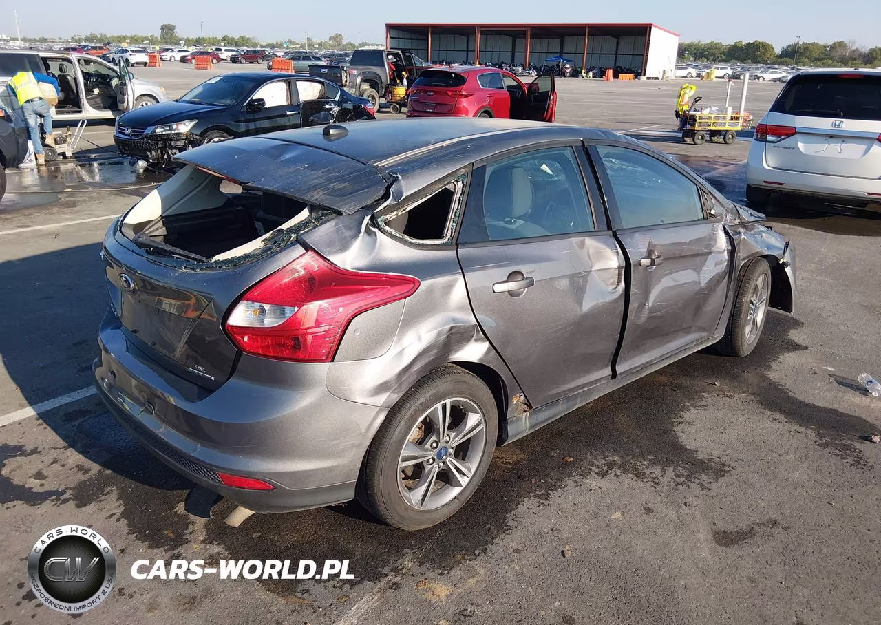 2014 Ford Focus Se VIN:1FADP3K29EL373143 - 4