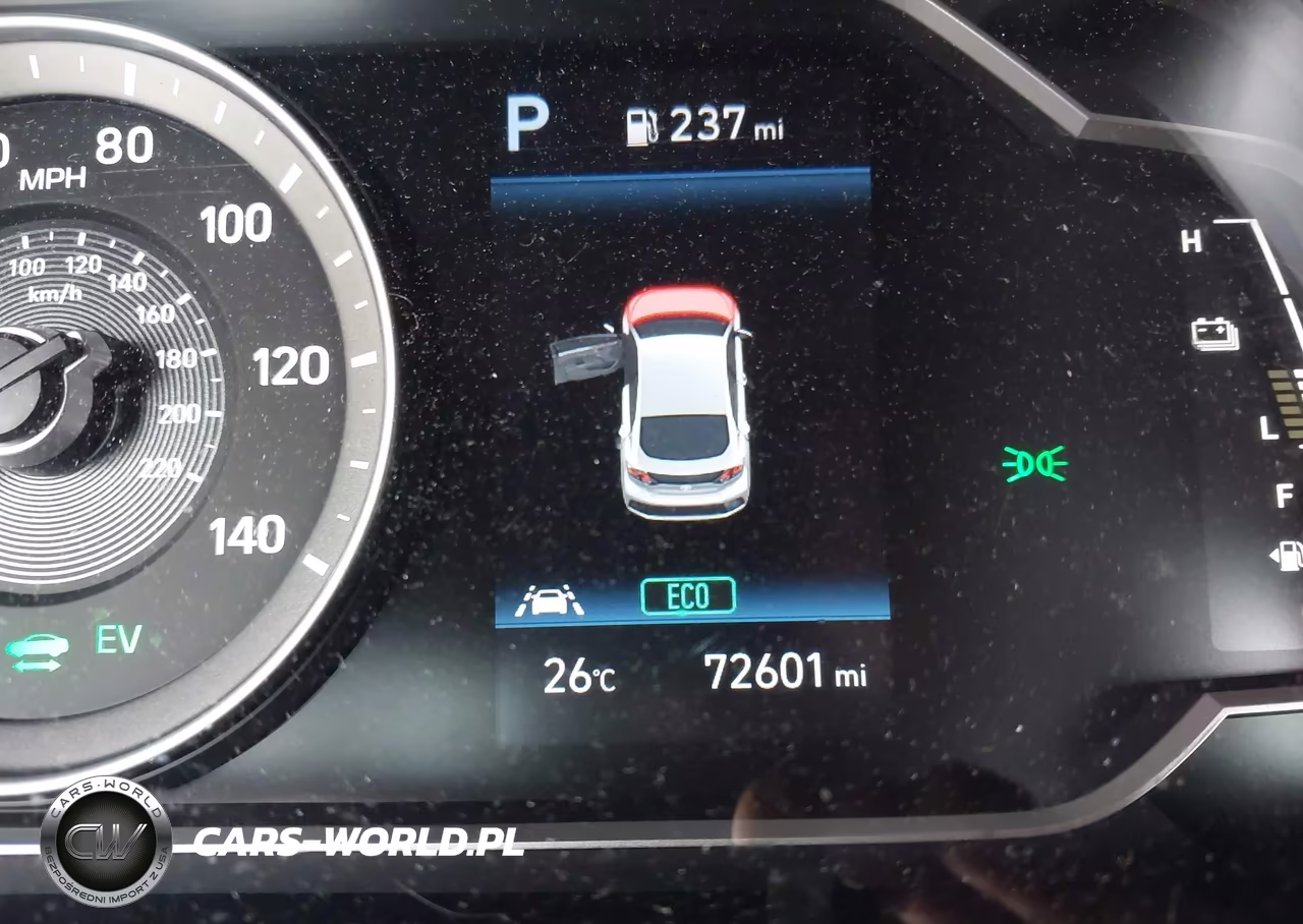 2020 Hyundai Ioniq Hybrid Blue VIN:KMHC65LC7LU218668 - 20