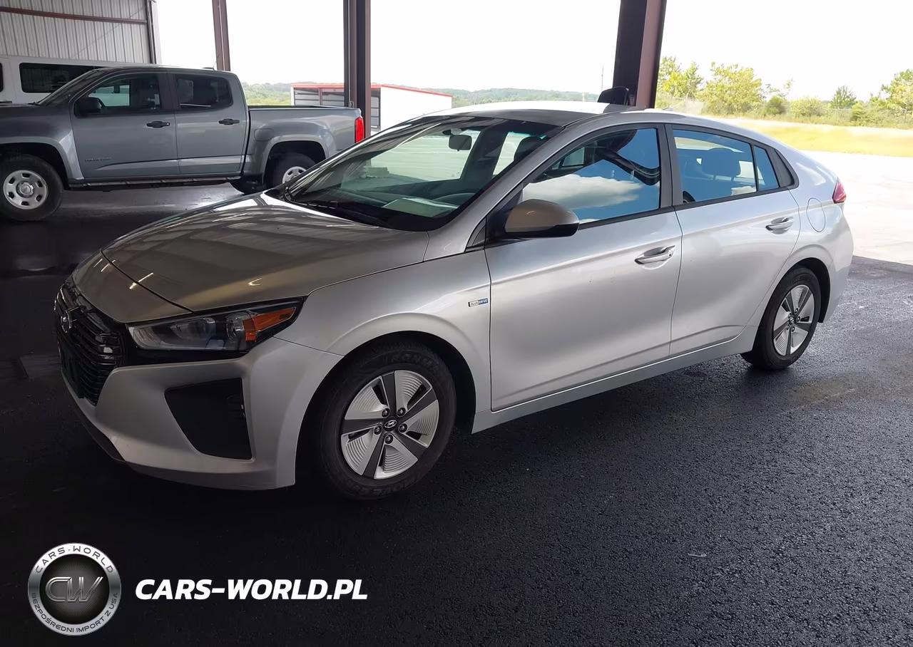 2019 Hyundai Ioniq Hybrid Blue VIN:KMHC65LC0KU158425 - 2