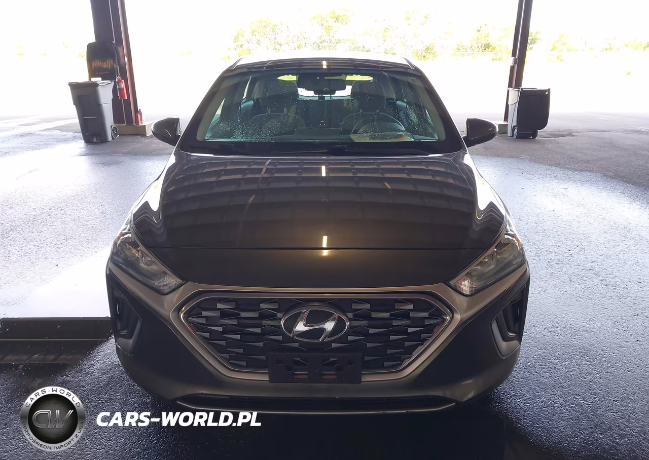 2021 Hyundai Ioniq Hybrid Blue VIN:KMHC65LC0MU247334 - 17