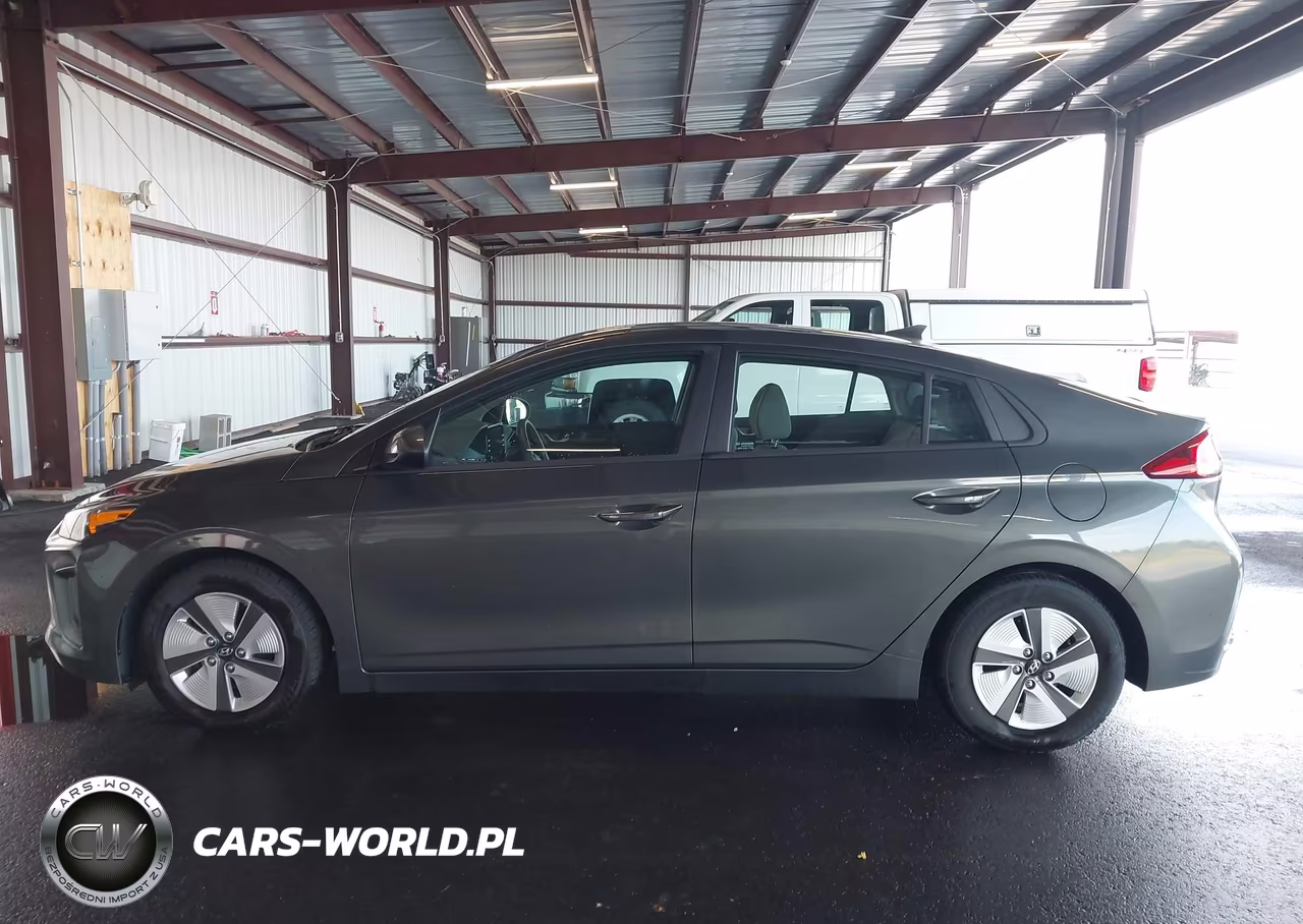 2021 Hyundai Ioniq Hybrid Blue VIN:KMHC65LC0MU247334 - 19