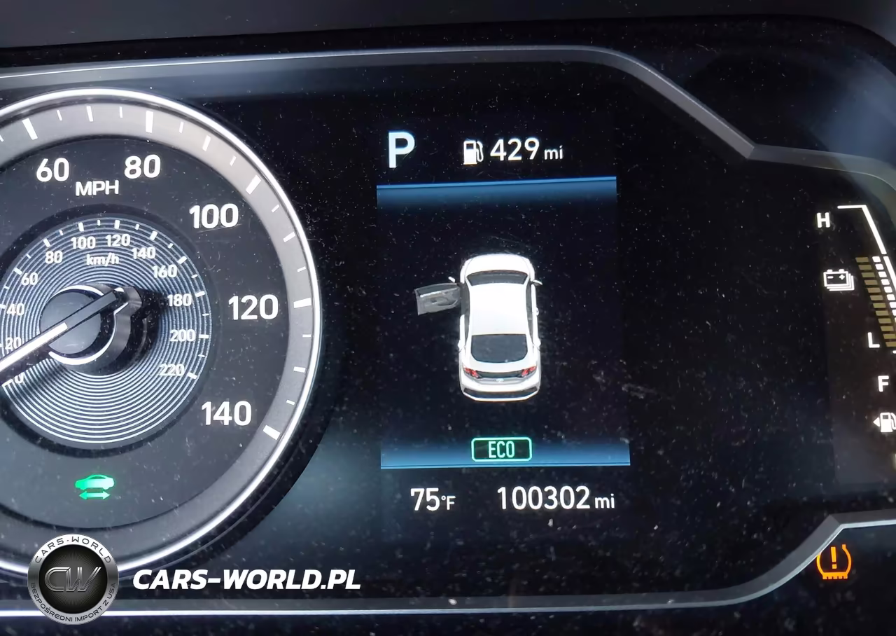2021 Hyundai Ioniq Hybrid Blue VIN:KMHC65LC0MU247334 - 20