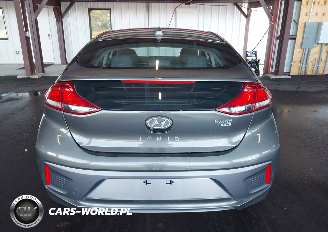 2021 Hyundai Ioniq Hybrid Blue VIN:KMHC65LC0MU247334 - 21