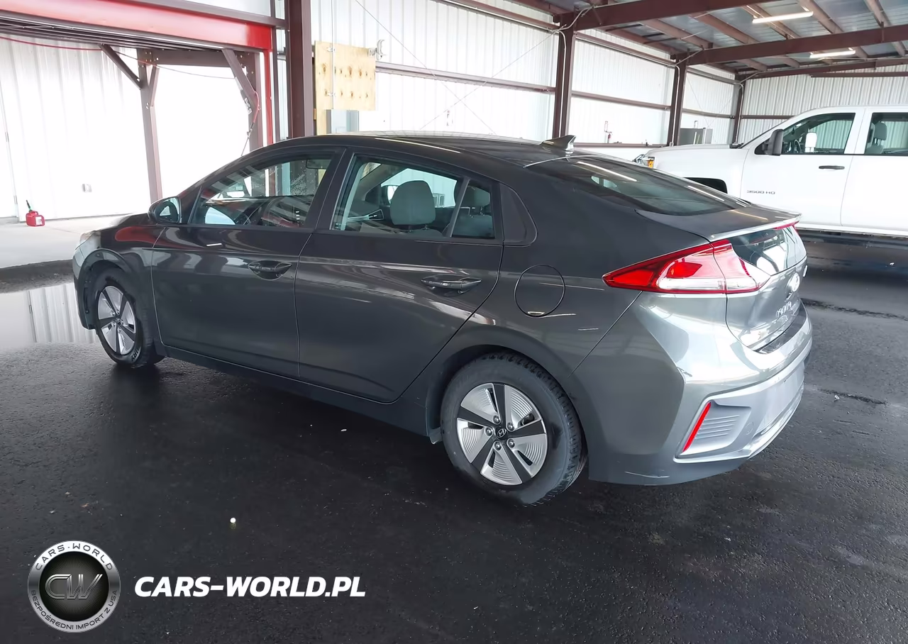 2021 Hyundai Ioniq Hybrid Blue VIN:KMHC65LC0MU247334 - 3