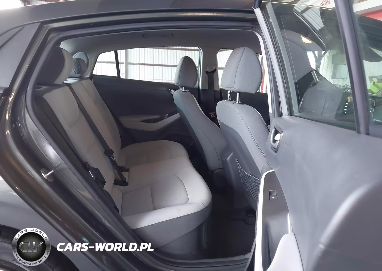 2021 Hyundai Ioniq Hybrid Blue VIN:KMHC65LC0MU247334 - 8