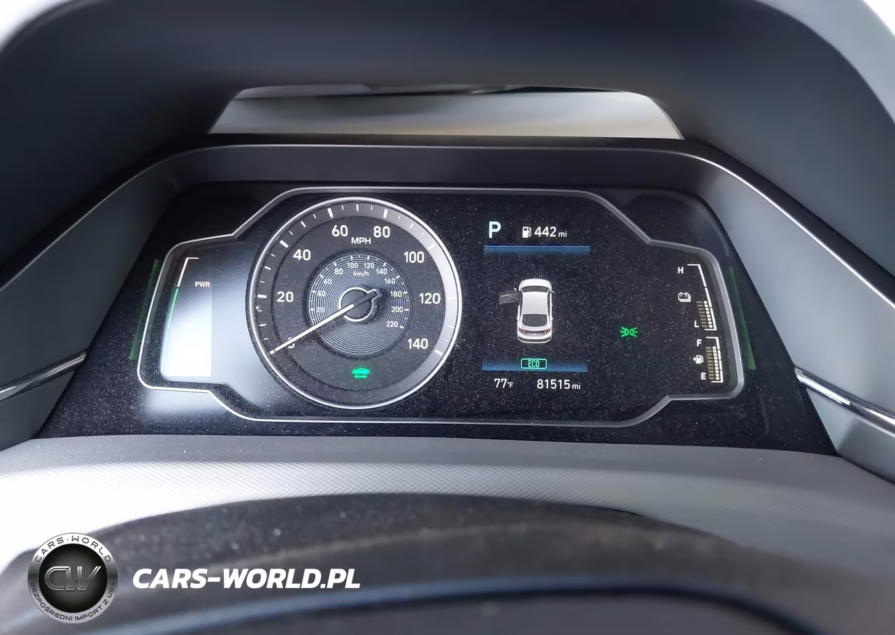 2020 Hyundai Ioniq Hybrid Blue VIN:KMHC65LC7LU232120 - 7