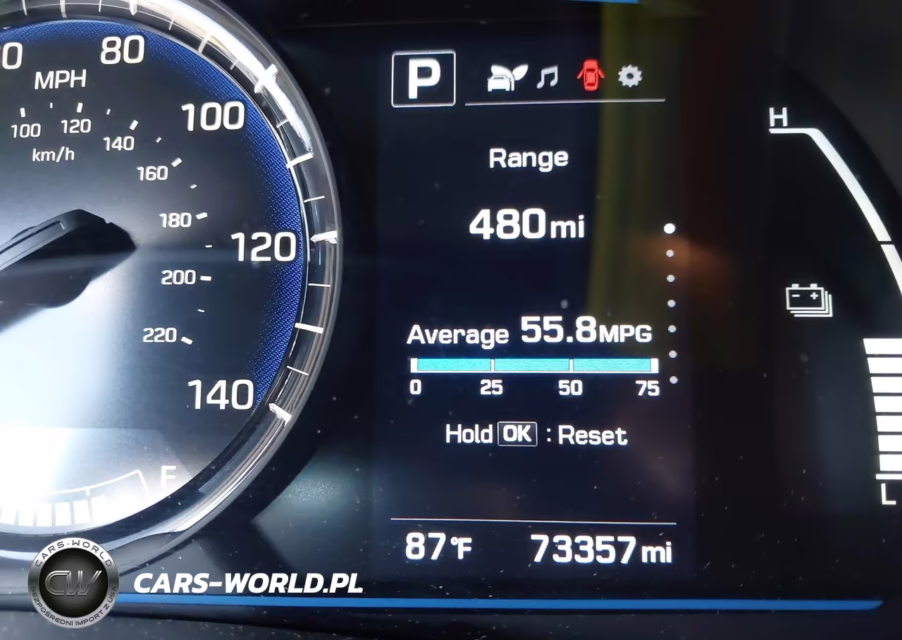 2019 Hyundai Ioniq Hybrid Blue VIN:KMHC65LC6KU155738 - 20