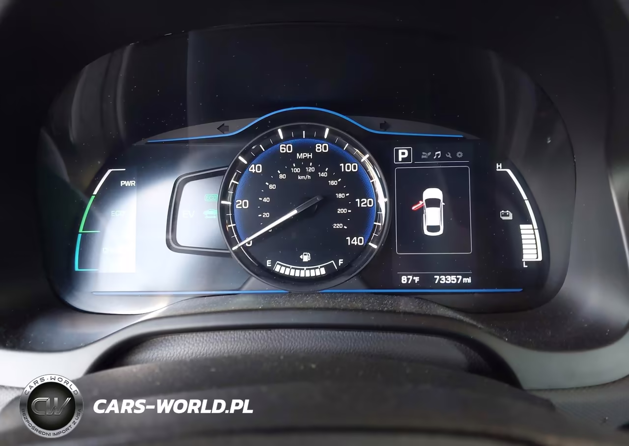 2019 Hyundai Ioniq Hybrid Blue VIN:KMHC65LC6KU155738 - 7