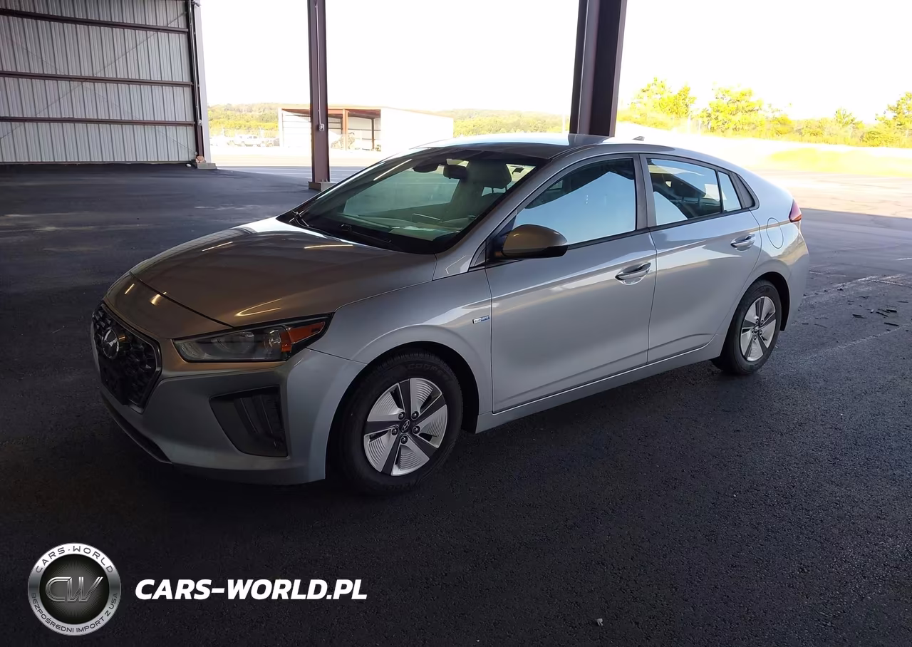 2020 Hyundai Ioniq Hybrid Blue VIN:KMHC65LC1LU219850 - 2
