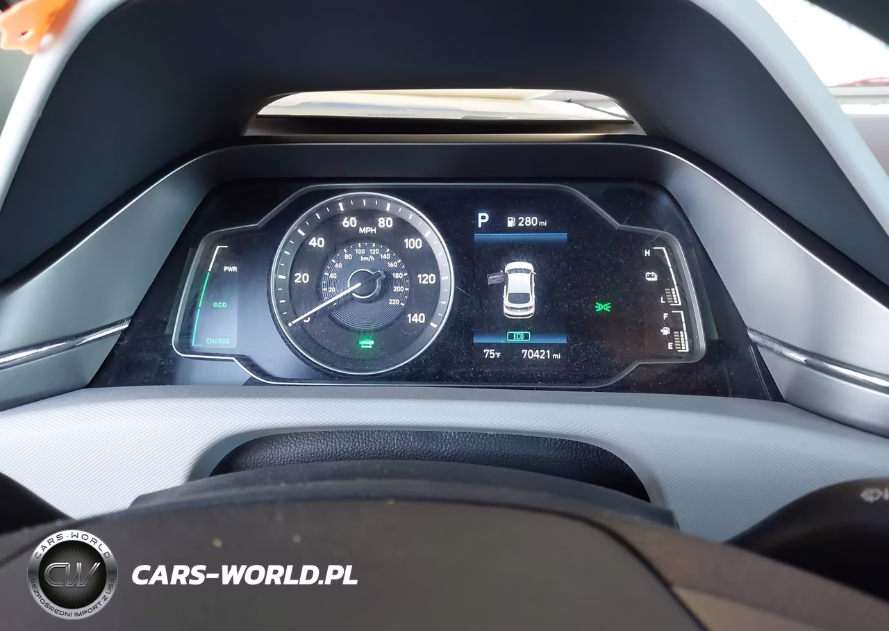 2020 Hyundai Ioniq Hybrid Blue VIN:KMHC65LC1LU219850 - 7