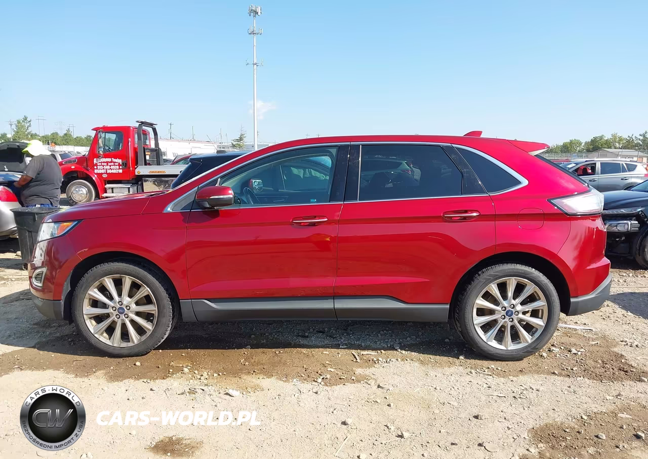 2017 Ford Edge Titanium VIN:2FMPK4K98HBC67792 - 15