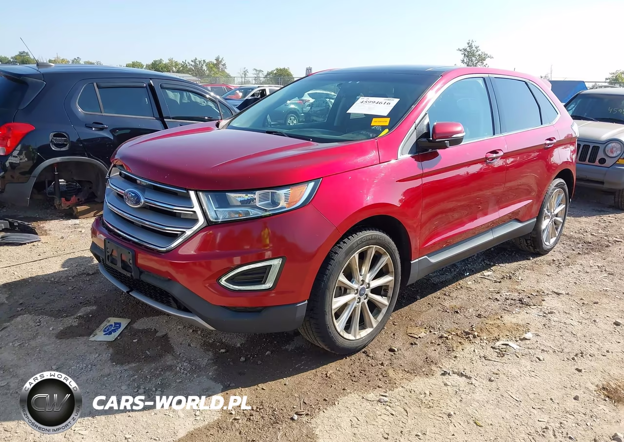 2017 Ford Edge Titanium VIN:2FMPK4K98HBC67792 - 2