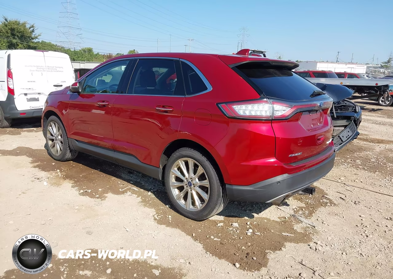 2017 Ford Edge Titanium VIN:2FMPK4K98HBC67792 - 3