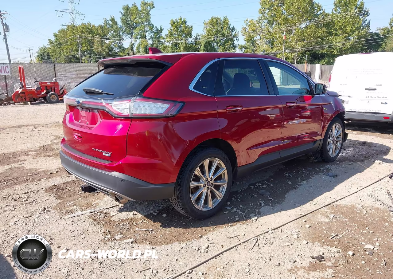 2017 Ford Edge Titanium VIN:2FMPK4K98HBC67792 - 4