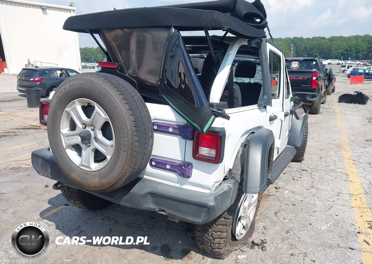 2022 Jeep Wrangler Unlimited Sport VIN:1C4HJXDG5NW141313 - 4