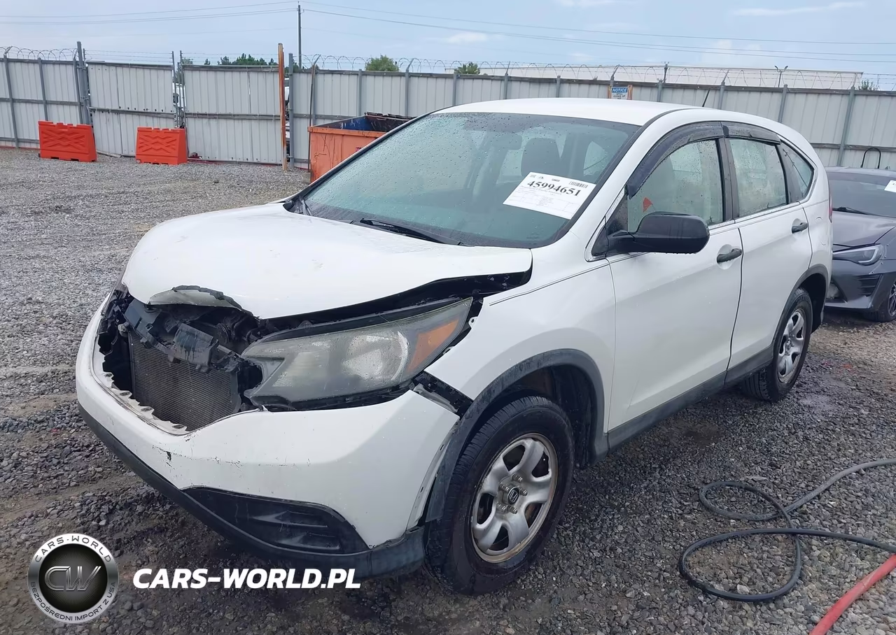 2013 Honda Cr-V Lx VIN:5J6RM3H32DL016954 - 2
