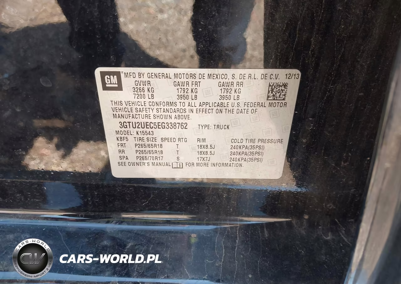 2014 GMC Sierra 1500 Sle VIN:3GTU2UEC5EG338762 - 9