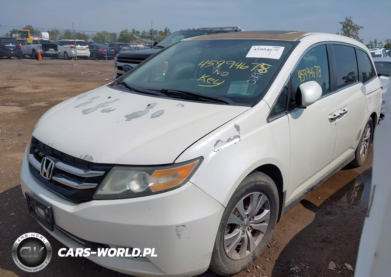 2014 Honda Odyssey Ex-L VIN:5FNRL5H67EB029279 - 2