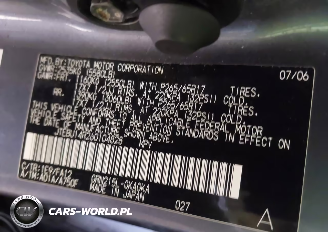 2006 Toyota 4Runner Sr5 V6 VIN:JTEBU14R260104828 - 9