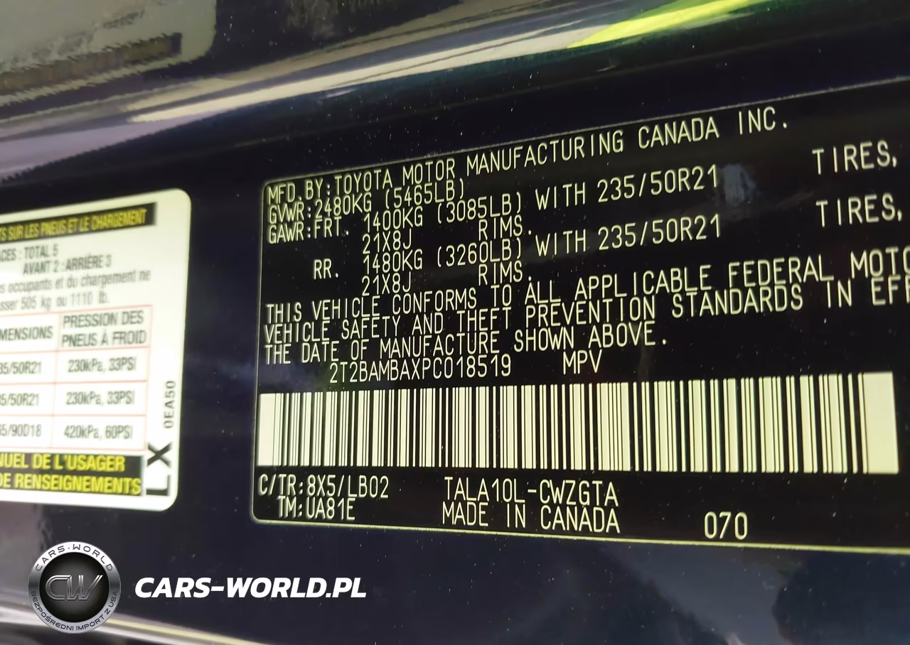 2023 Lexus Rx 350 Premium Plus VIN:2T2BAMBAXPC018519 - 9