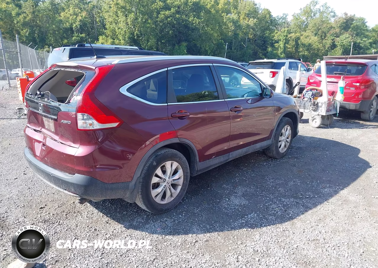 2013 Honda Cr-V Ex-L VIN:5J6RM4H75DL078308 - 4