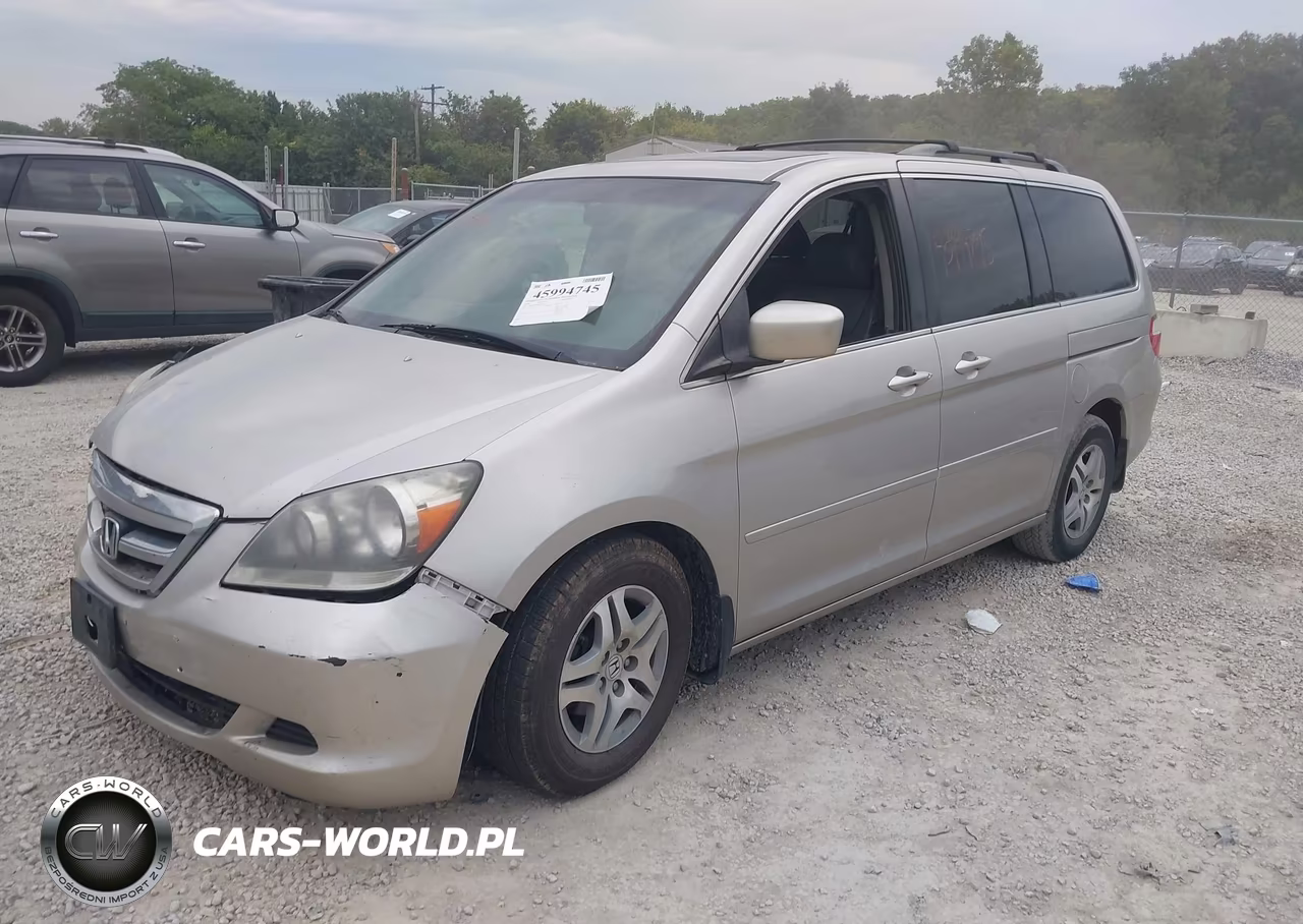 2006 Honda Odyssey Ex-L VIN:5FNRL38676B460453 - 2