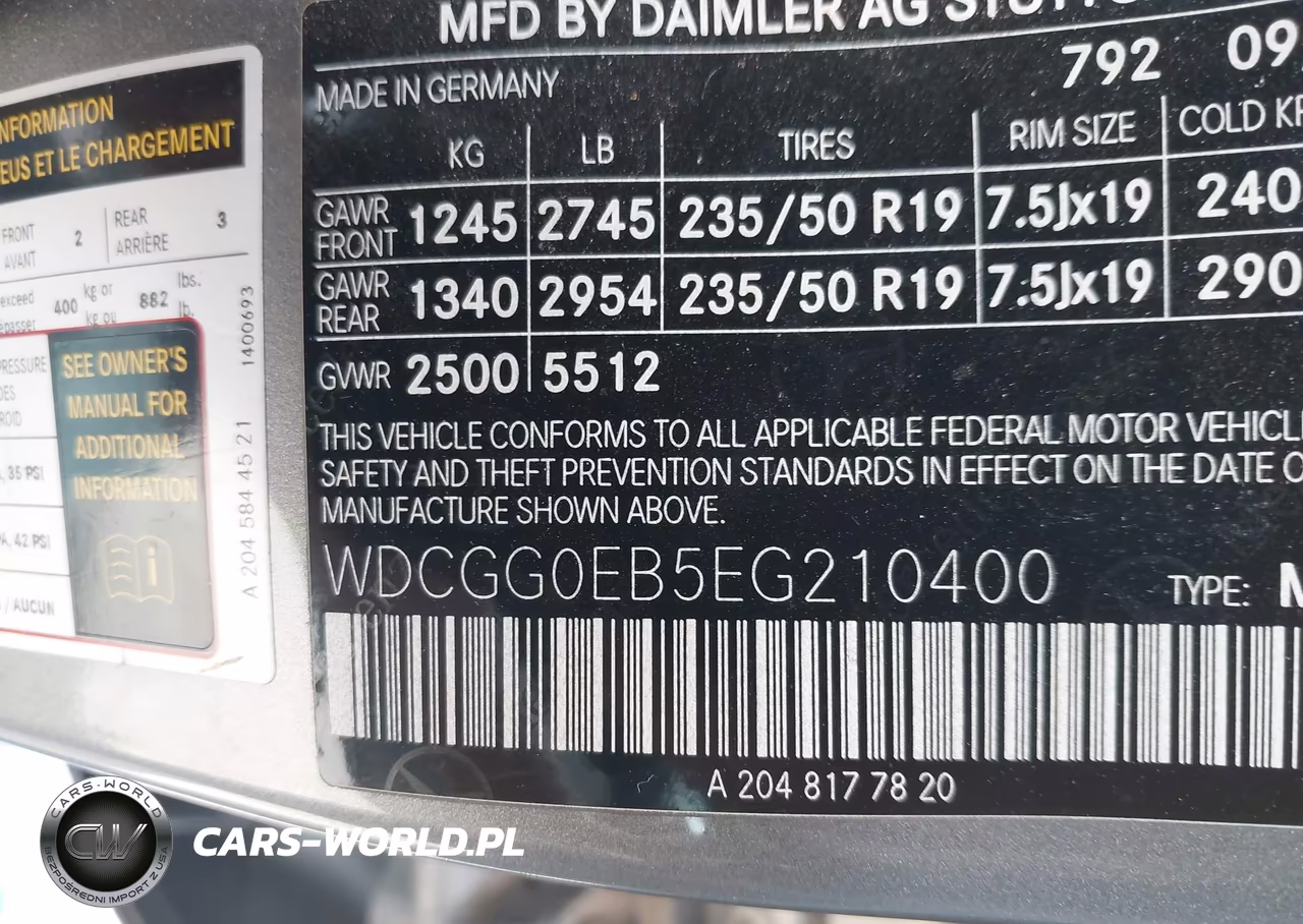 2014 Mercedes-Benz Glk 250 Bluetec VIN:WDCGG0EB5EG210400 - 9