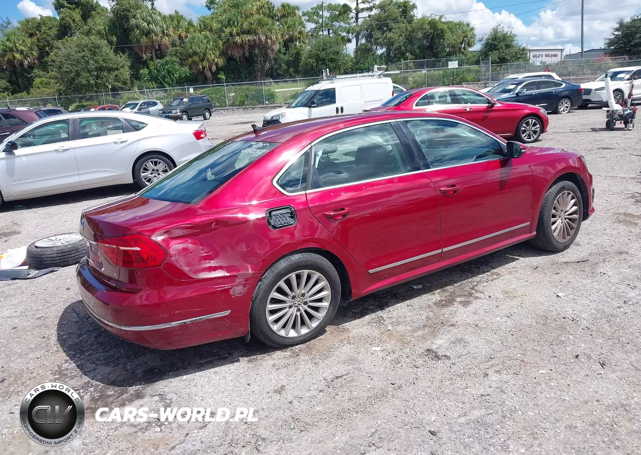 2016 Volkswagen Passat 1.8T Se VIN:1VWBT7A36GC018655 - 4