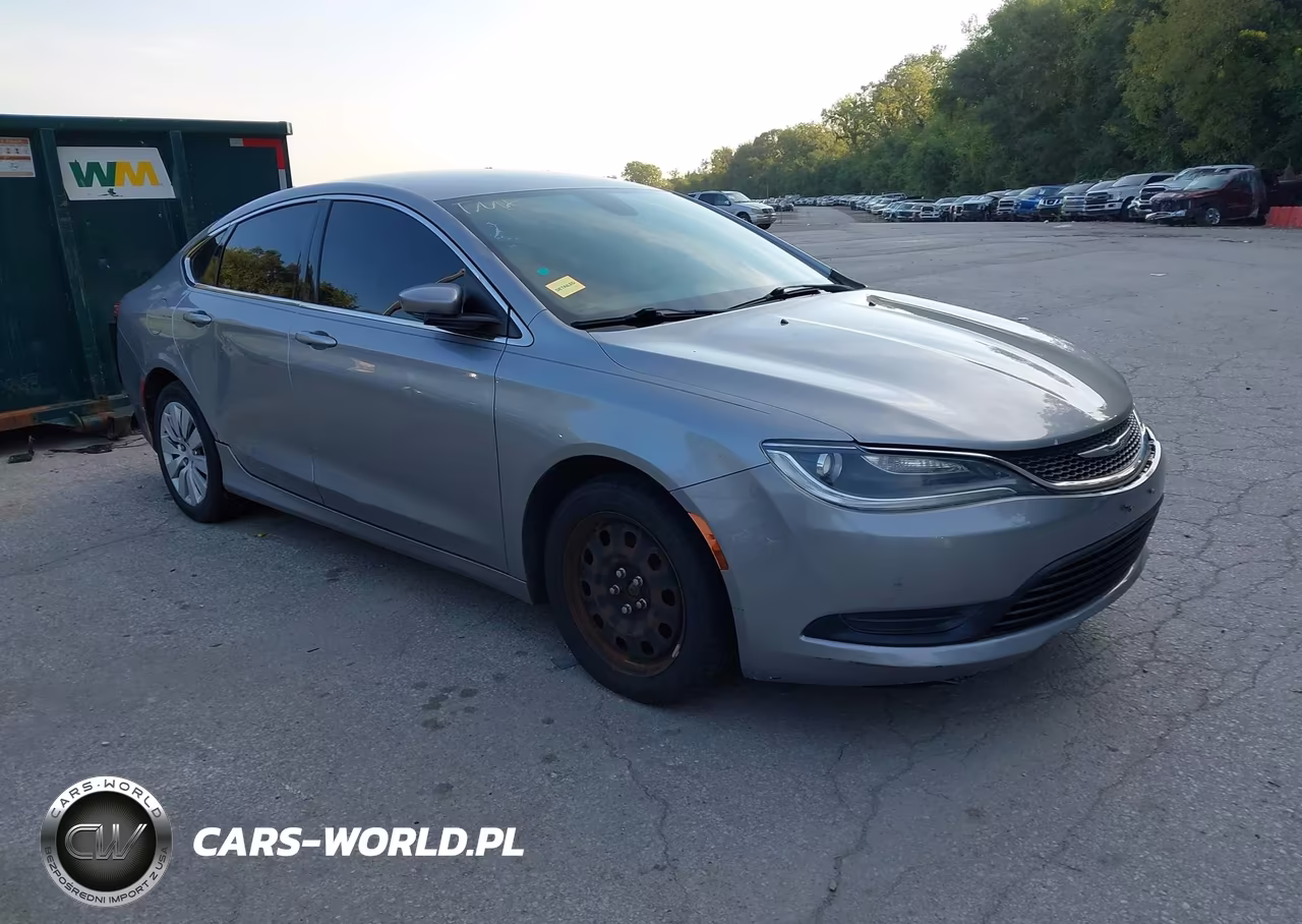 2015 Chrysler 200 Lx VIN:1C3CCCFB9FN699692 - 1