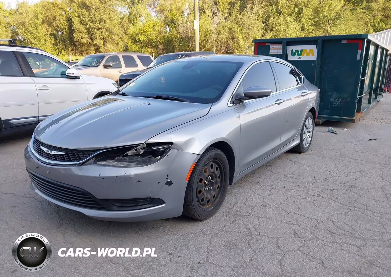 2015 Chrysler 200 Lx VIN:1C3CCCFB9FN699692 - 2