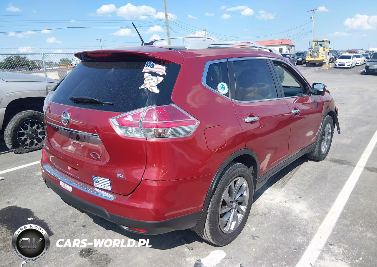 2015 Nissan Rogue Sl VIN:5N1AT2MT7FC919556 - 4