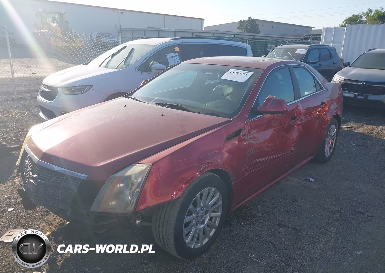 2011 Cadillac Cts Luxury VIN:1G6DE5EY7B0165404 - 2