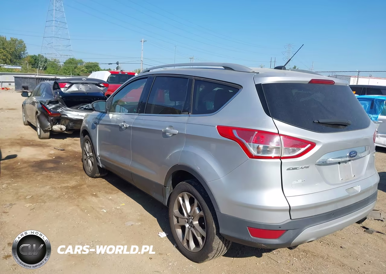 2014 Ford Escape Titanium VIN:1FMCU9J92EUE37657 - 3