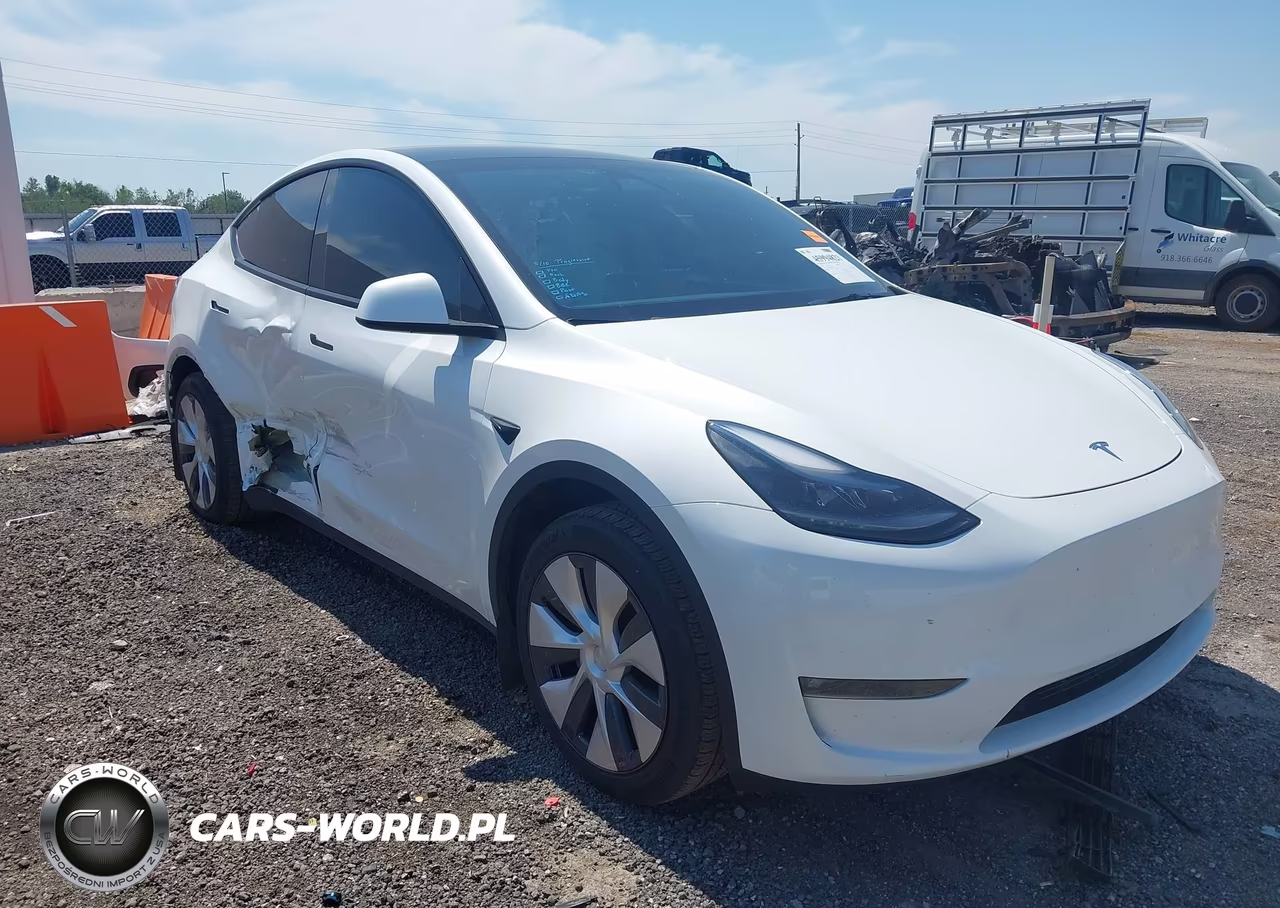 2024 Tesla Model Y Long Range Dual Motor All-Wheel Drive VIN:7SAYGAEEXRF186785 - 1