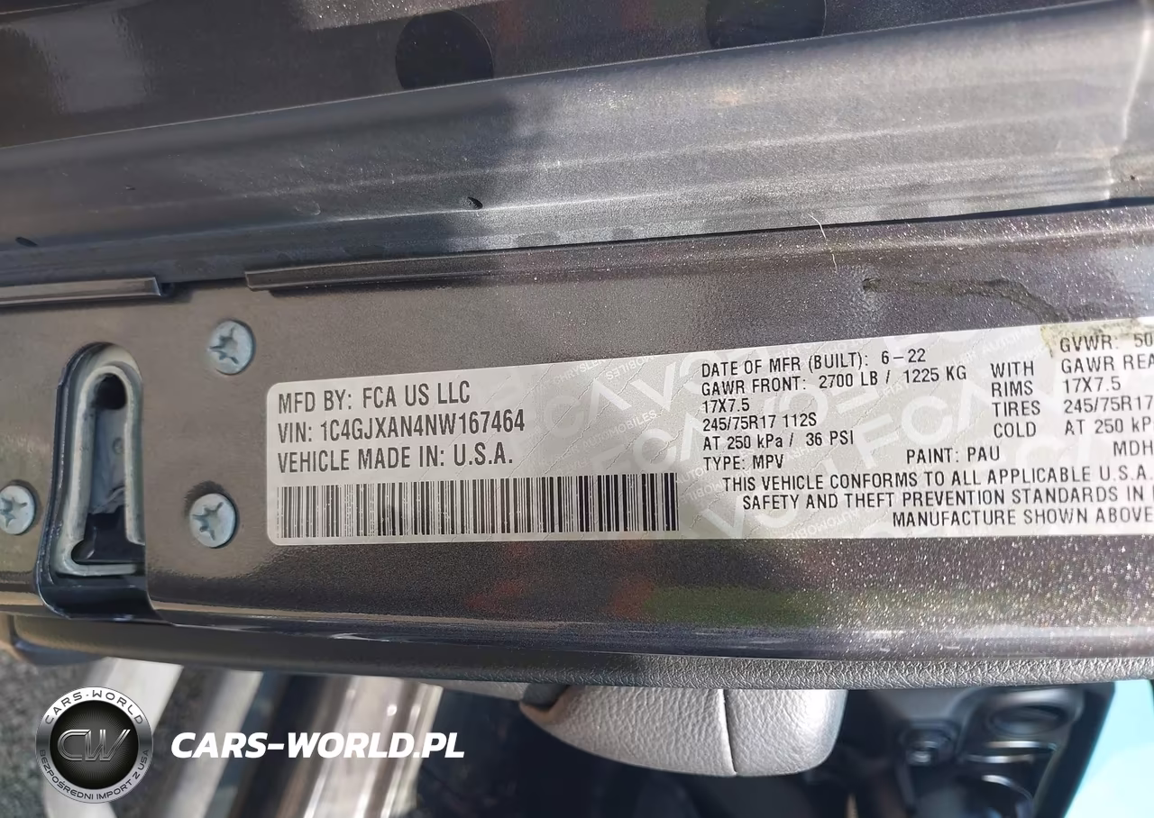2022 Jeep Wrangler Sport S 4X4 VIN:1C4GJXAN4NW167464 - 9
