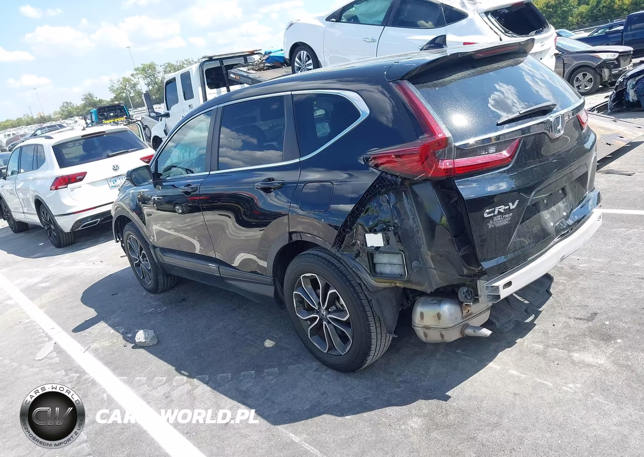 2021 Honda Cr-V Awd Ex VIN:5J6RW2H50MA006411 - 3