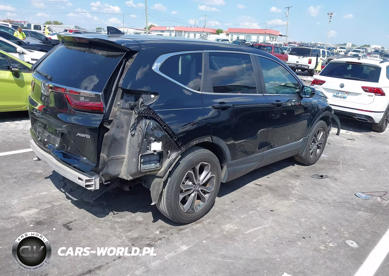 2021 Honda Cr-V Awd Ex VIN:5J6RW2H50MA006411 - 4