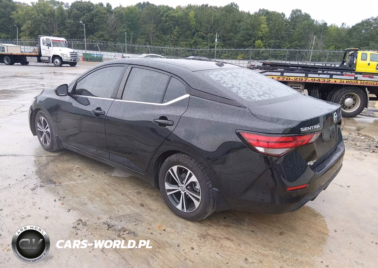 2020 Nissan Sentra Sv Xtronic Cvt VIN:3N1AB8CV1LY229532 - 3