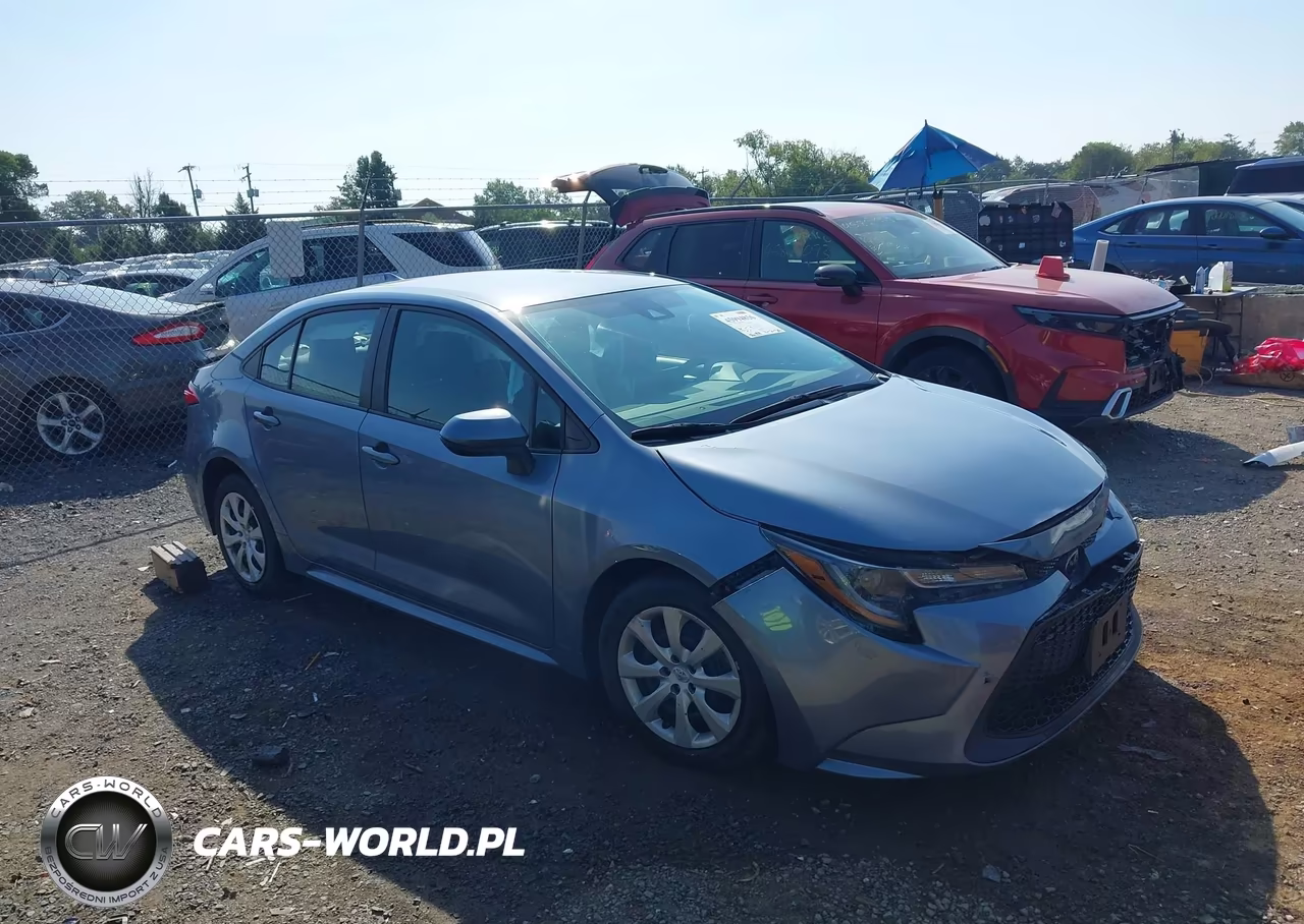 2021 Toyota Corolla Le VIN:5YFEPMAE8MP162800 - 1