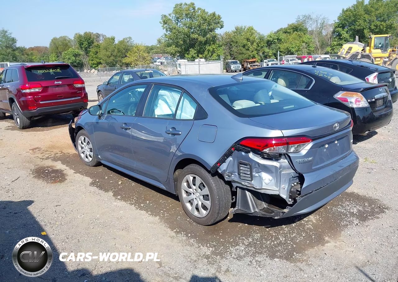 2021 Toyota Corolla Le VIN:5YFEPMAE8MP162800 - 3