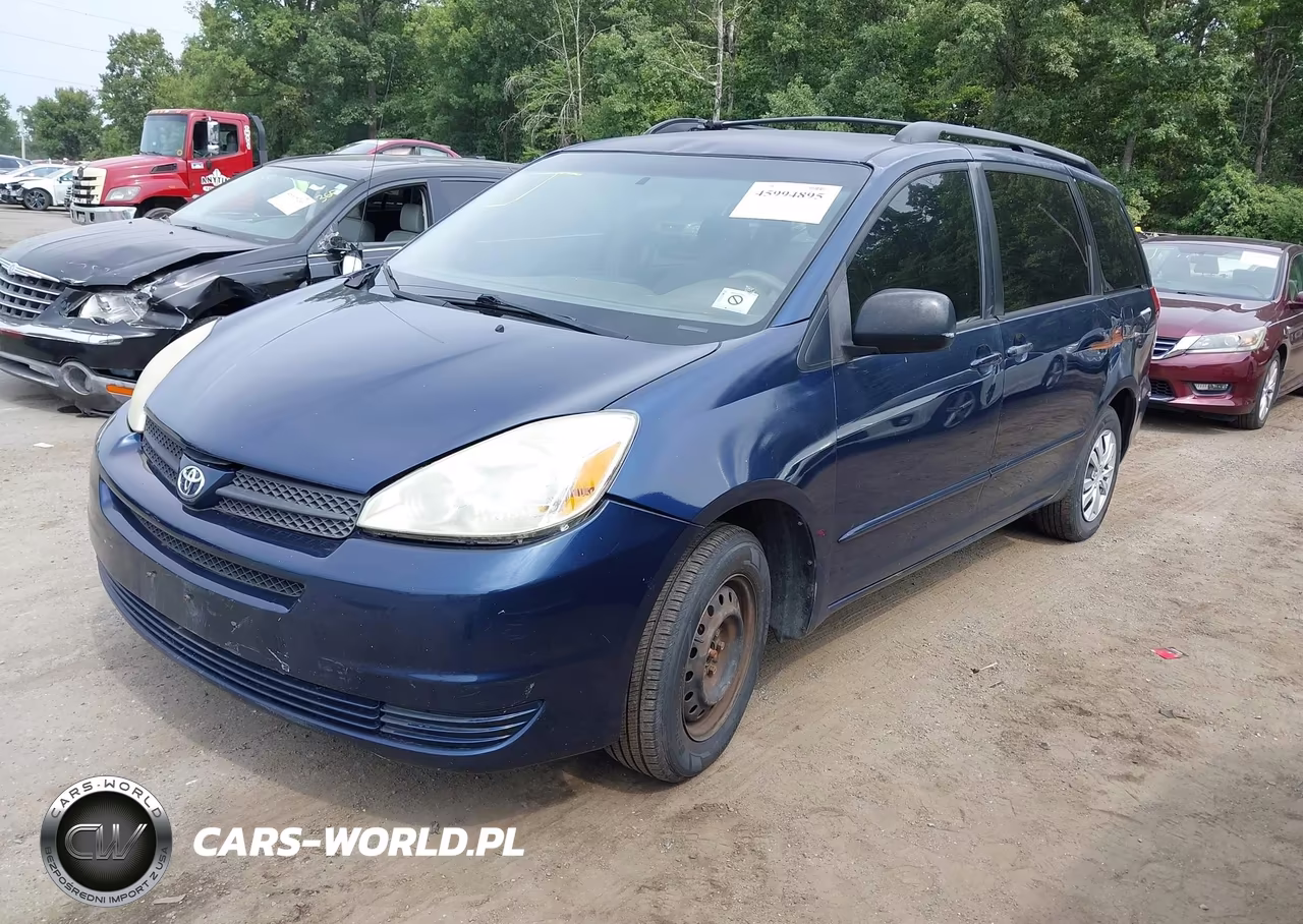 2005 Toyota Sienna Le VIN:5TDZA23C25S255811 - 2
