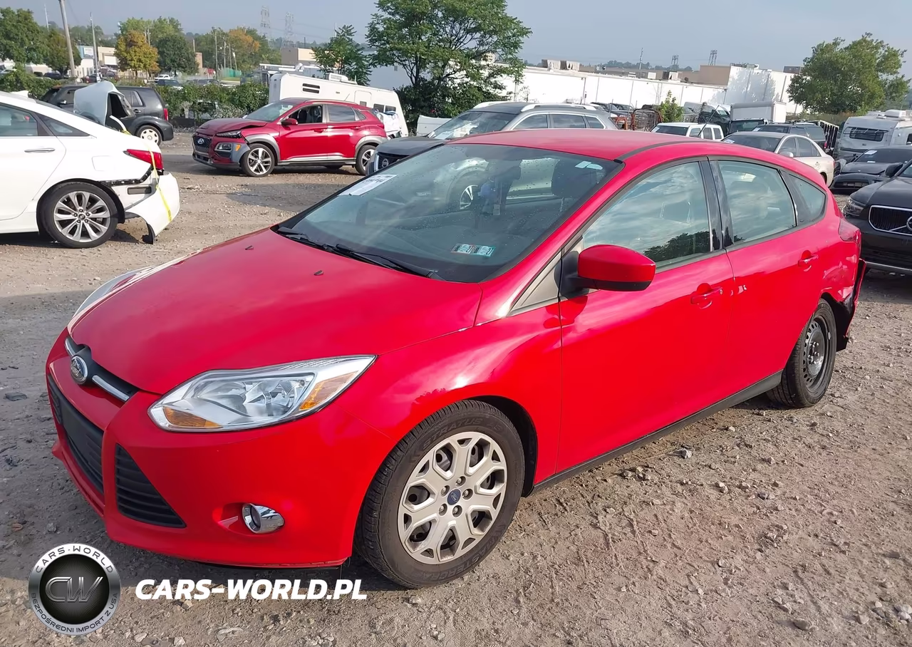 2012 Ford Focus Se VIN:1FAHP3K21CL289008 - 2