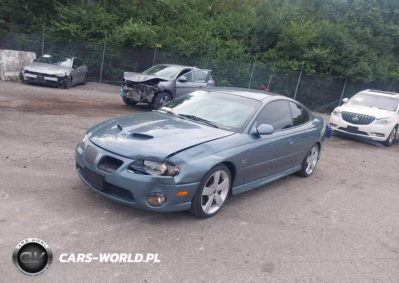 2006 Pontiac Gto VIN:6G2VX12U46L516206 - 2