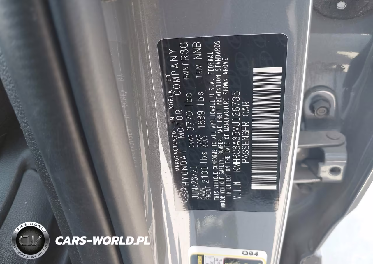 2021 Hyundai Venue Sel VIN:KMHRC8A35MU128735 - 9