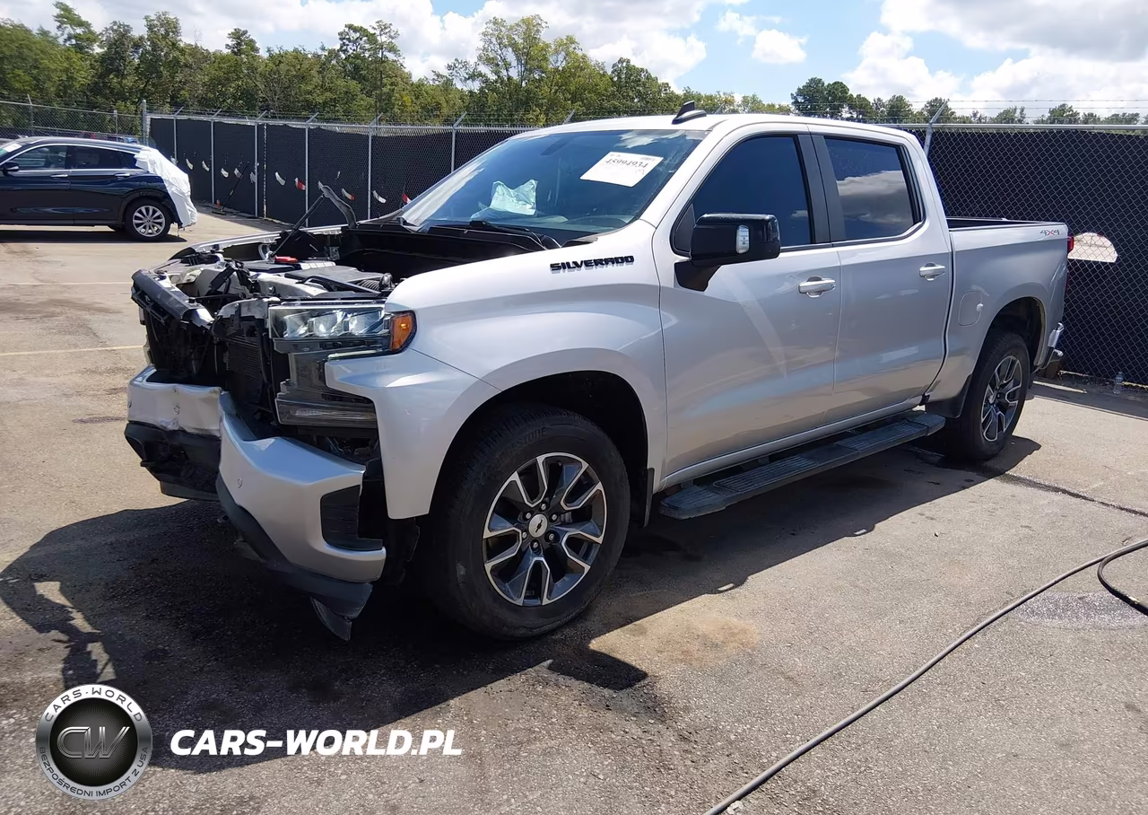 2021 Chevrolet Silverado 1500 4Wd Short Bed Rst VIN:3GCUYEED9MG289030 - 2