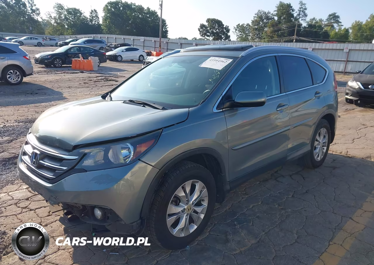 2012 Honda Cr-V Ex-L VIN:JHLRM3H72CC001638 - 2
