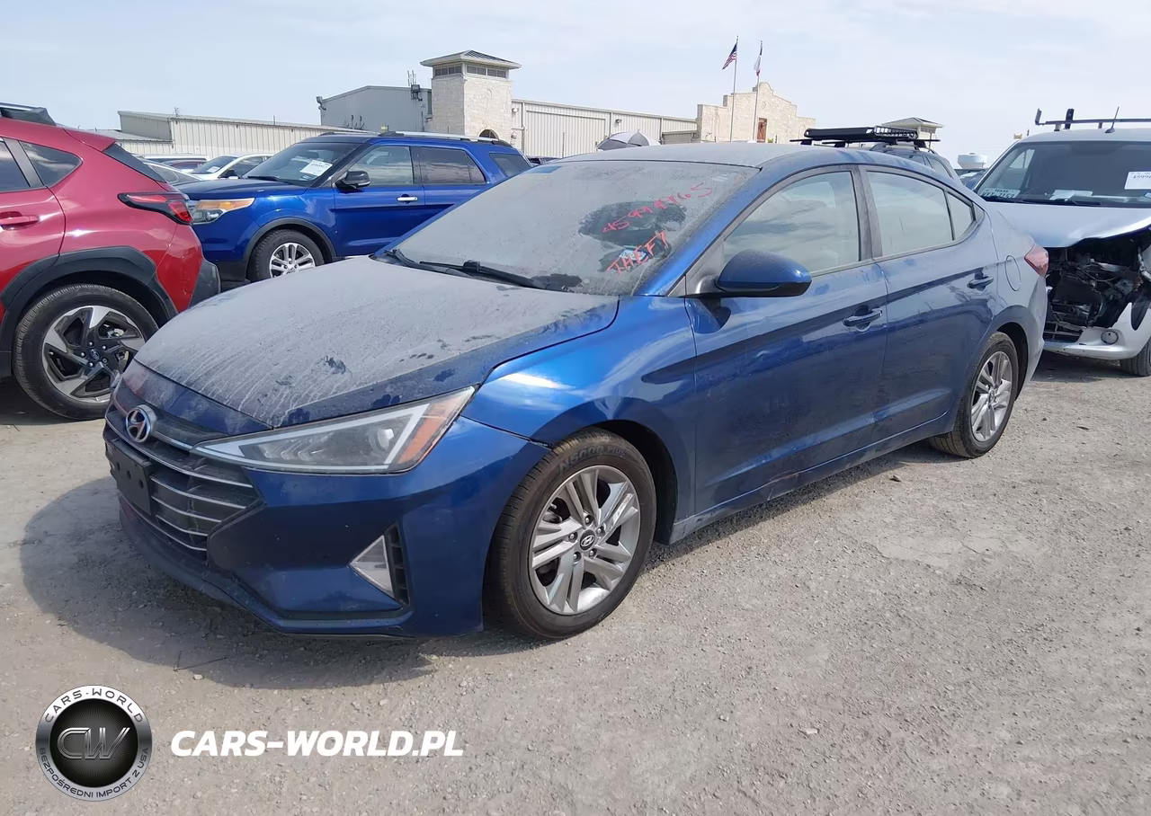 2019 Hyundai Elantra Sel VIN:5NPD84LF1KH435438 - 2