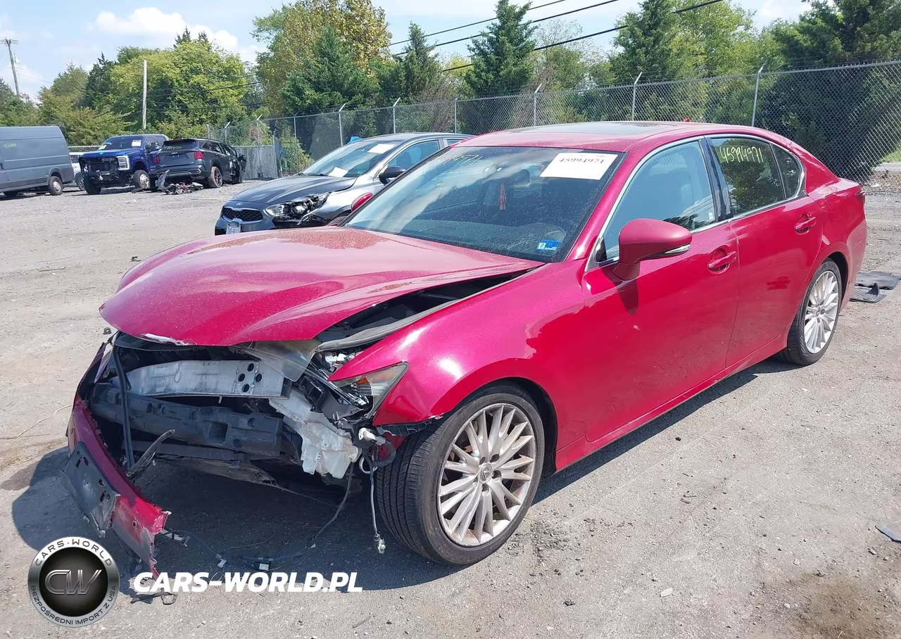 2013 Lexus Gs 350 VIN:JTHBE1BL6D5020462 - 2