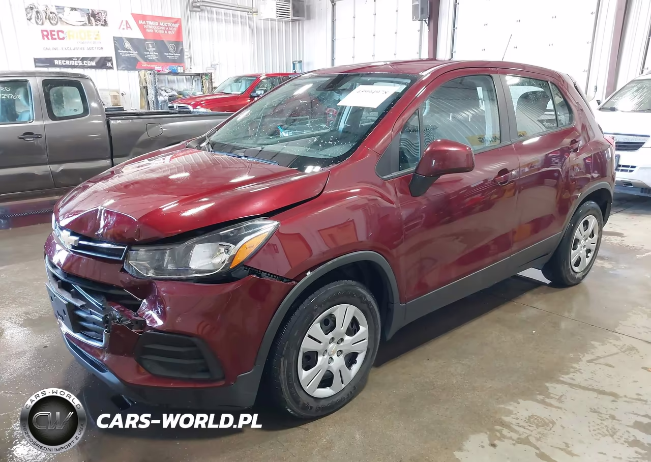 2017 CHEVROLET TRAX LS VIN:3GNCJKSBXHL276356 - 2